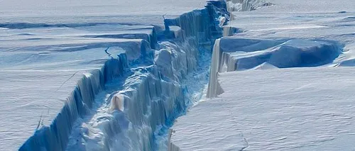 Un aisberg de 100.000 de ori mai mare decât cel care a lovit Titanicul s-a desprins din calota Antarcticii. Avertismentul cercetătorilor