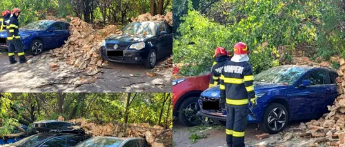 Un nou PERICOL pentru localnici, după prăbușirea zidului Conacului Dudești! O altă latură a monumentului istoric riscă să se dărâme