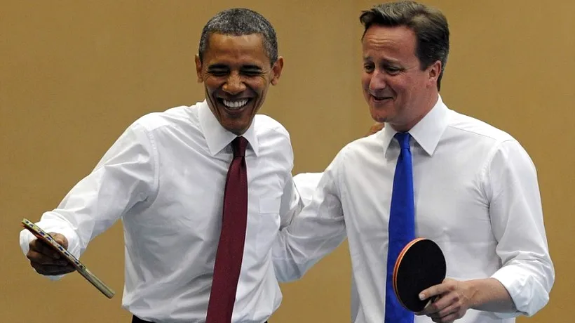 David Cameron îi adresează felicitări călduroase pe Twitter prietenului său, Barack Obama