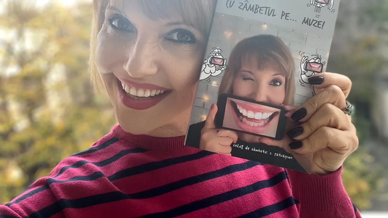 ”Cu zâmbetul pe... muze”, a paisprezecea carte a Marinei Almășan: ”Este o analiză a eu-ului meu, în interacțiunea cu vremurile”