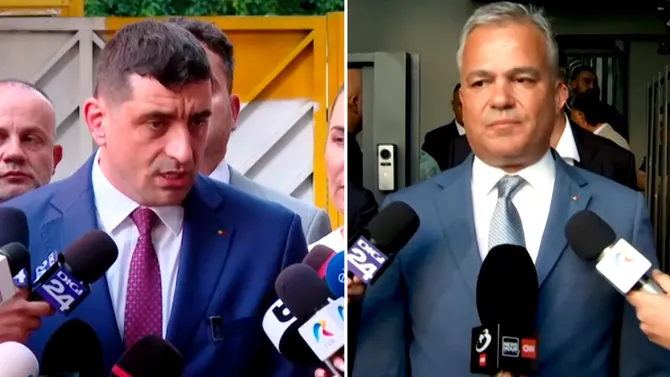 Discuțiile de la sediul AUR s-au terminat. Adrian Veștea: În această seară mergem la învestire. Simion: Nu luăm în calcul un vot pentru Veștea, deocamdată. Ce condiții îi pune lui Nicușor Dan pentru a-i vota guvernul
