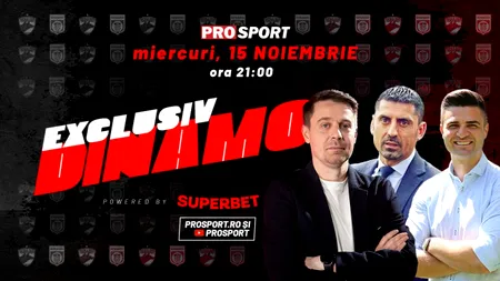 EXCLUSIV DINAMO. Bratu și Dănciulescu sunt invitații lui Cătălin Mureșanu în emisiunea dedicată celui mai galonat club sportiv din România, CS Dinamo