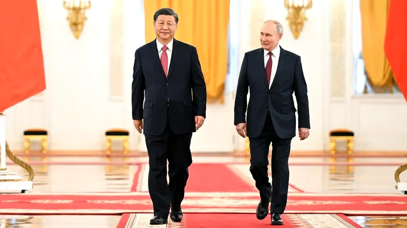 Vladimir Putin ignoră criticile Occidentului și intenționează să se deplaseze în CHINA, pentru avansarea parteneriatului cu Xi Jinping