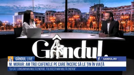 GÂNDUL LIVE. Mihai Morar: „Suntem prea atenți la exterior. Am ajuns să ne intereseze mai mult ce fac alții decât ce facem noi” | VIDEO