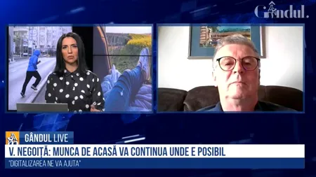 GÂNDUL LIVE. Valentin Negoiță, ecologist: „Am câștigat niște valori care poate erau pierdute pentru moment”