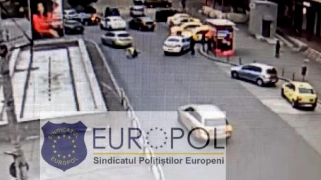 Șoferul care a lovit cu mașina un polițist, lăsat liber de procurori. Europol iese la atac: “Este beizadeaua unei persoane din Secretariatul Guvernului!”