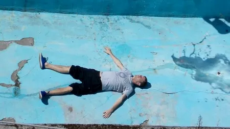 FOTO. Cum s-a relaxat un clujean într-o zi fierbinte de primăvară