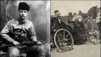 Teddy Roosevelt a fentat moartea de șapte ori. Al 26-lea președinte al SUA a supraviețuit chiar și unei tentative de asasinat în 1912