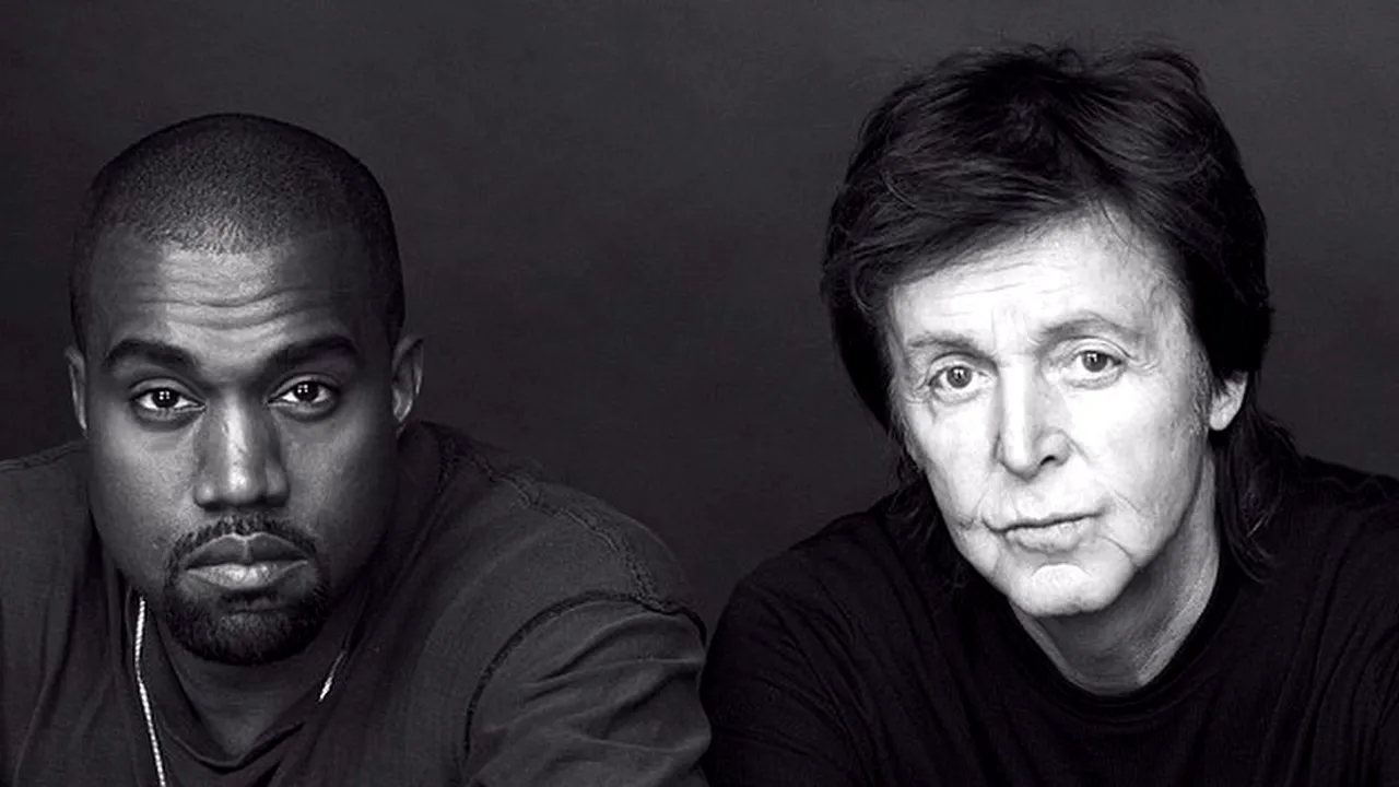 Rihanna, Kanye West și Paul McCartney au lansat împreună o melodie