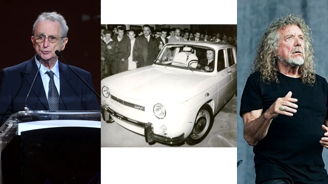 20 AUGUST, calendarul zilei: Cristian Gațu împlinește 80 de ani, Robert Plant 77/ Este lansat autoturismul Dacia 1100