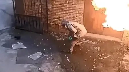 După faptă și răsplată. A vrut să incendieze o sinagogă, dar întregul plan s-a întors împotriva lui - VIDEO