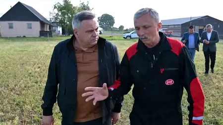 Florin BARBU susține fermele românești / Ministrul Barbu, în vizită la o fermă din Timiș