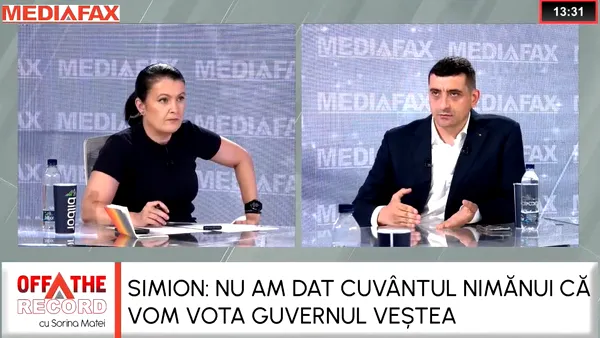 George Simion cere șefia Senatului la negocierea unui nou Guvern