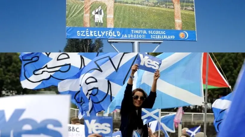 CINCI MOTIVE pentru care referendumul pentru independența Scoției NU schimbă situația Ținutului Secuiesc