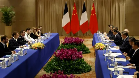 Macron afirmă că Franța și China susțin o soluție de ”pace durabilă” în Ucraina /Beijingul condamnă abordarea Washingtonului
