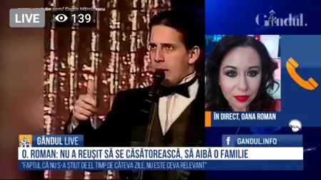 GÂNDUL LIVE. Oana Roman, după decesul lui Costin Mărculescu: Foarte puțină lume își mai amintește că a avut cea mai mare companie de manechine din Europa de Est/ Costin Mărculescu nu a reușit să aibă o familie