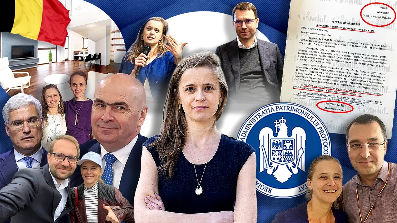 Imediat cum a fost numită secretar de stat la ministerul lui Pîslaru, cumnata lui Drulă a și cerut decontarea din bani publici a cheltuielilor pentru locuință și transport. Gândul publică documentul. Alina Gîrbea are și apartament în Belgia