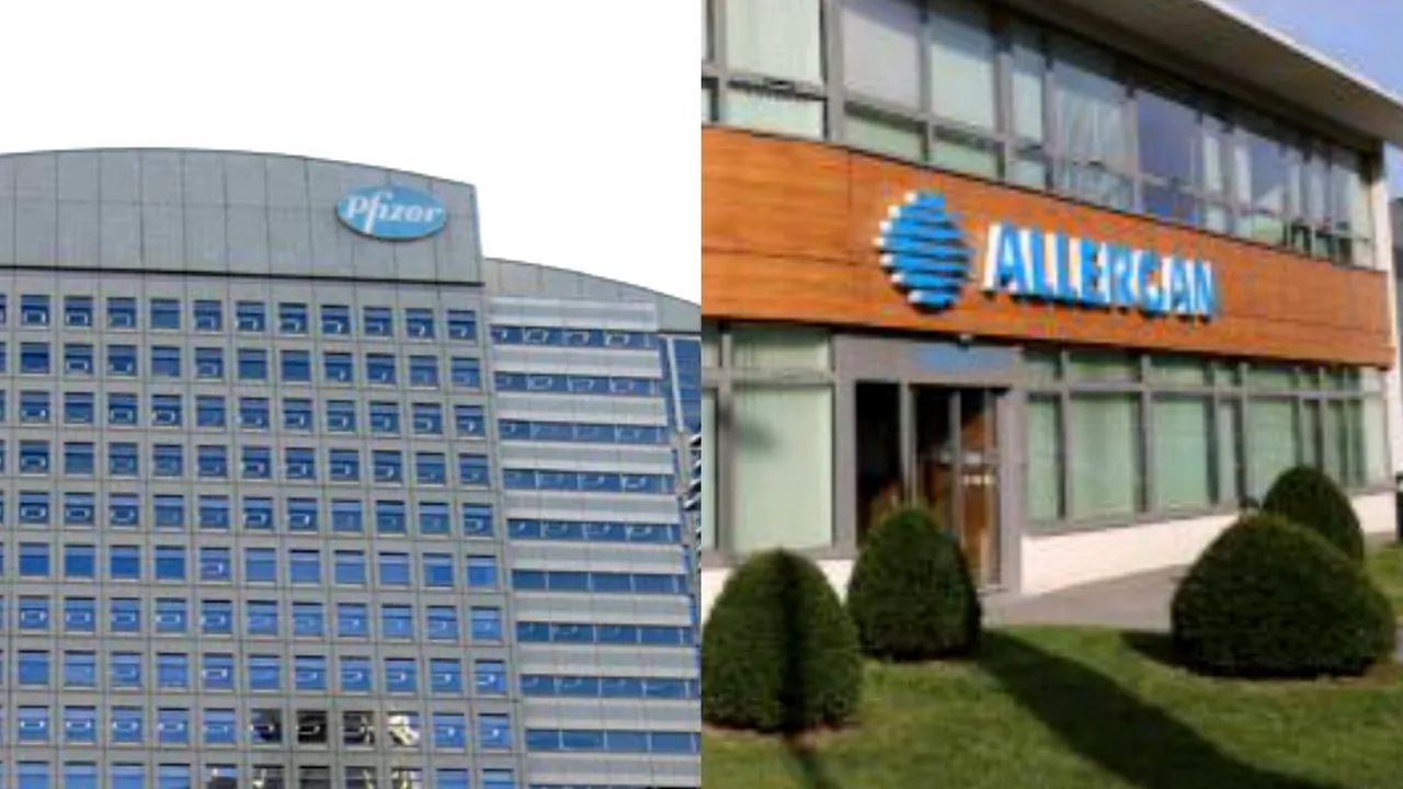 Pfizer și Allergan au format cel mai mare GRUP FARMACEUTIC din lume