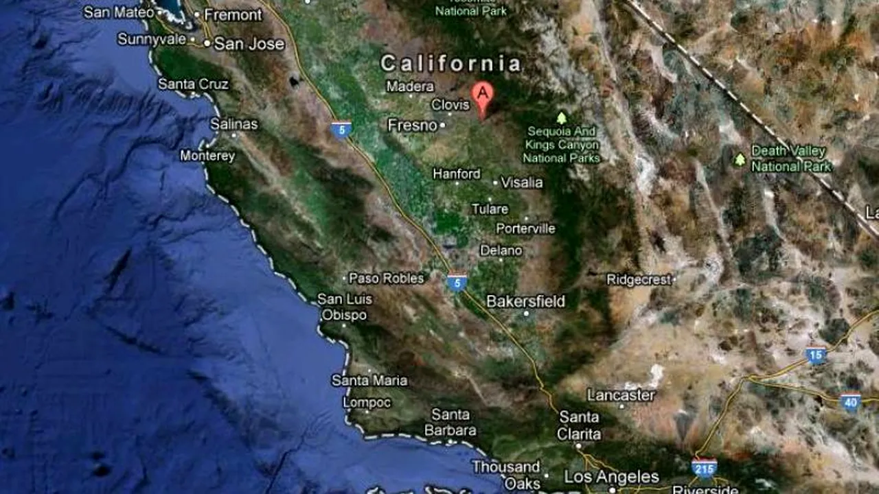 Cutremur în California, urmat de PESTE 100 DE REPLICI