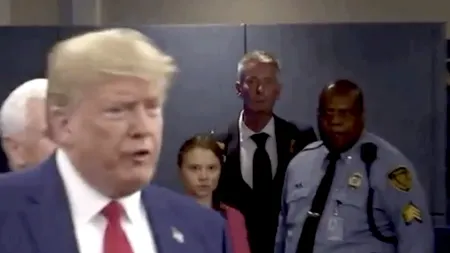 Greta Thunberg și-a schimbat descrierea contului de Twitter cu mesajul ironic al lui Donald Trump la adresa ei / VIDEO, FOTO