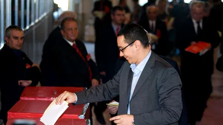 Ponta, la vot: După atâta război și distrugere e timpul să reconstruim