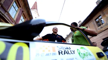 Ponta, după prima probă la Raliul Sibiului: Am avut emoții, dar nu m-am făcut de râs
