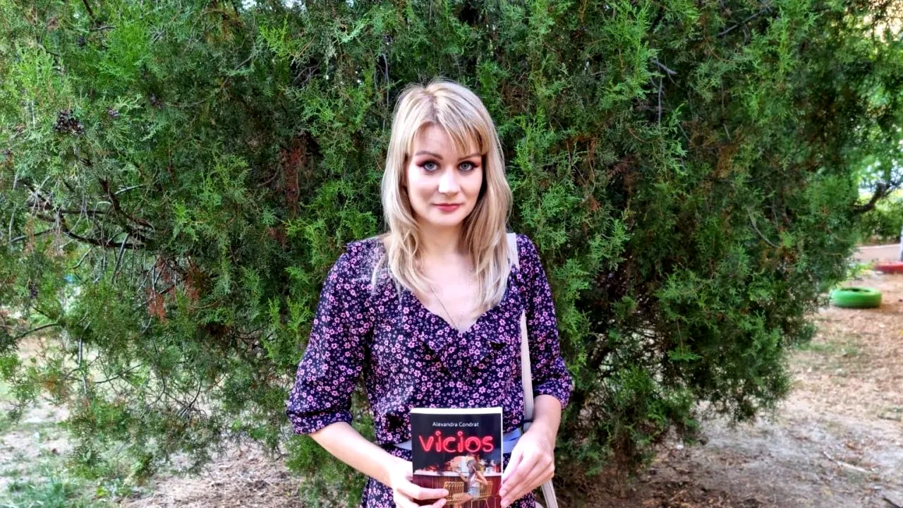 Autoarea Alexandra Condrat: „Cred că autorii români sunt pe poziție de egalitate cu cei străini”