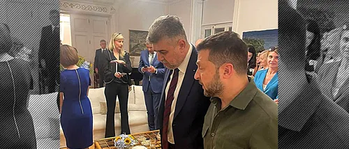 Marcel Ciolacu îi transmite lui Volodimir Zelenski dorința de a participa la reconstrucția Ucrainei