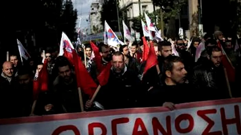Grevă generală în Grecia, din cauza măsurilor de austeritate