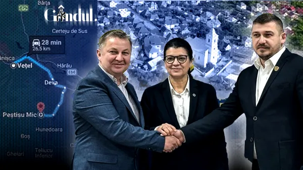 Alte două localităţi din ţară au decis comasarea. E vorba despre Veţel şi Peştişu Mic din Hunedoara