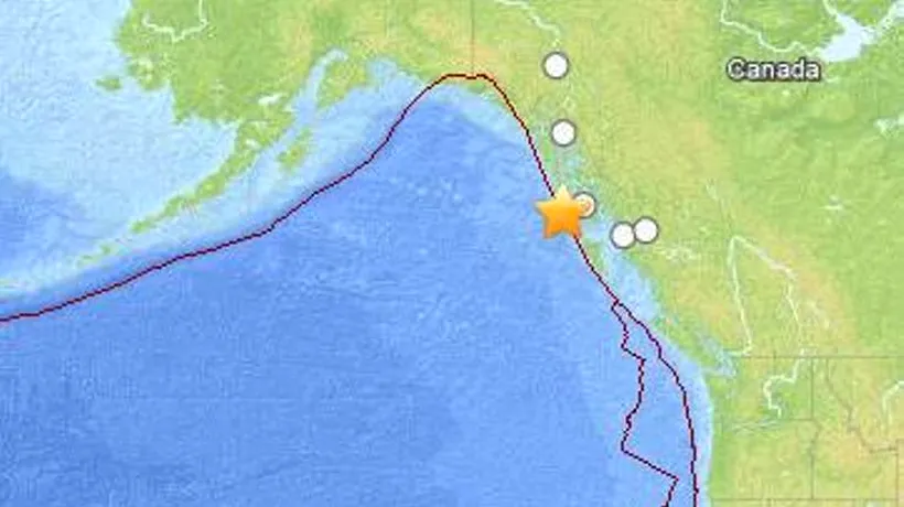 Cutremur cu magnitudinea de moment de 7,7 în Alaska. A fost emisă o ALERTĂ de TSUNAMI