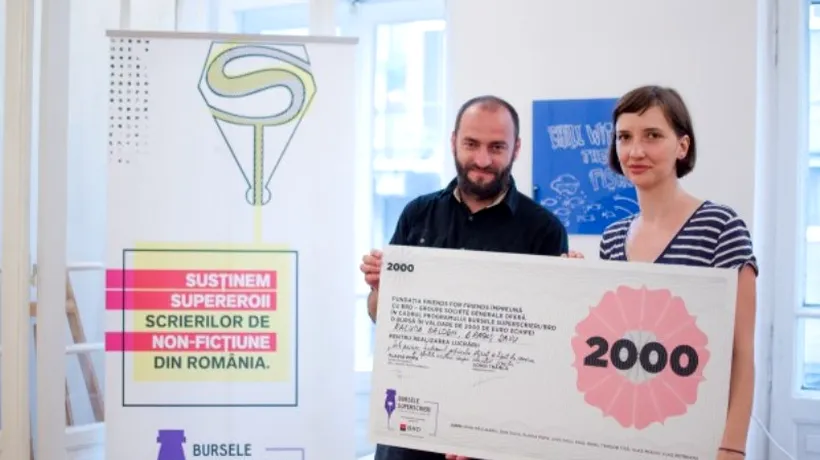 Raluca Ion, de la Gândul, și Dragoș Savu, de la Mediafax, câștigători ai Burselor Superscrieri pentru Educație