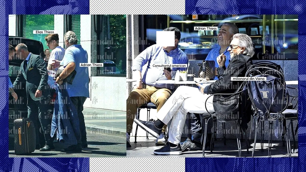 Adrian Thiess, satisfăcut după ce l-a adus pe Donald TRUMP Jr., și-a băut cafeaua la Athénée Palace cu un consultant american și un milionar din Viena