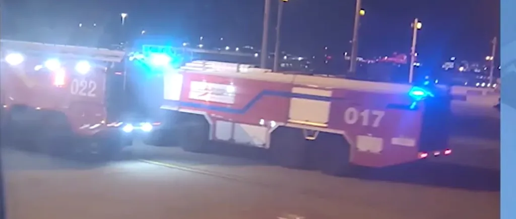 Avion turcesc, aterizare de URGENȚĂ pe Aeroportul Otopeni. Brigada Antitero a SRI intervine după o alertă cu bombă