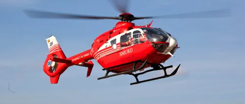 Copac căzut peste un copil de 16 ani! Intervine elicopterul SMURD
