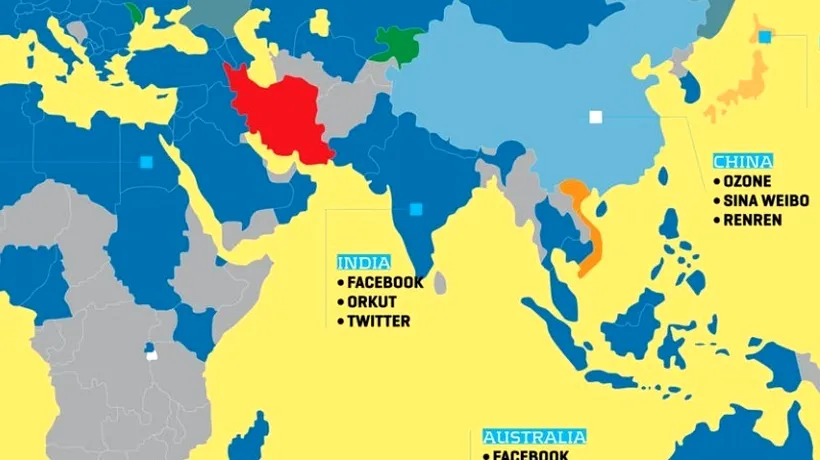 Infograficul săptămânii: Lumea rețelelor de socializare