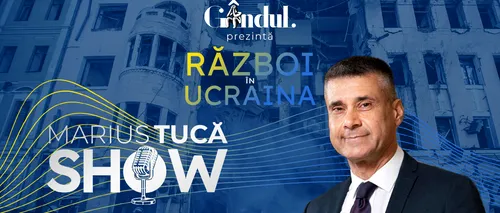 Marius Tucă Show începe miercuri, 23 martie, de la ora 18.00, live pe gandul.ro cu o nouă ediție specială