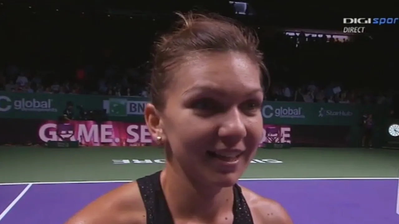 SIMONA HALEP - SERENA WILLIAMS, FINALA TURNEULUI CAMPIOANELOR. SIMONA HALEP va urca pe locul 3 WTA