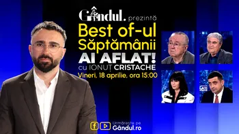 Gândul prezintă Best Of Ai aflat! Cu Ionuț Cristache – vineri, 18 aprilie, de la ora 15.00