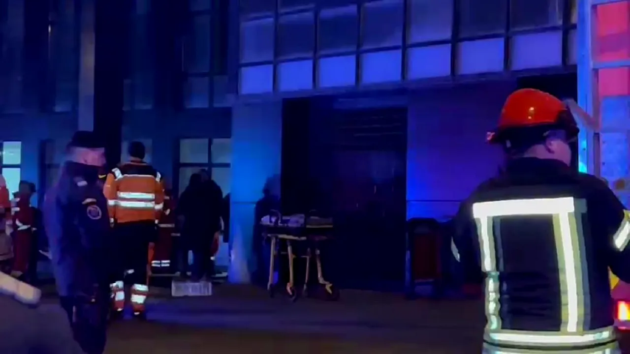 INCENDIU la un spital privat din Cluj-Napoca! Mai mulți pacienți au fost evacuați. Incendiul a fost lichidat (UPDATE)