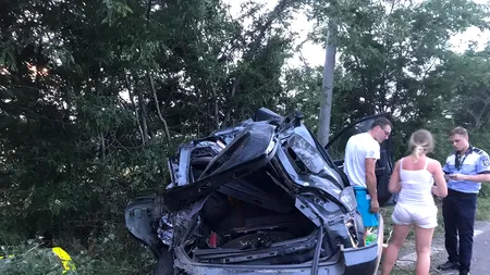 Accident grav în Constanța: Patru persoane, între care un copil de doar 11 ani, rănite din cauza unui șofer care nu s-a asigurat - GALERIE FOTO
