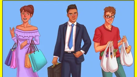 Test IQ | Care dintre acești 3 oameni are întâlnire în această seară? Atenție la detalii!