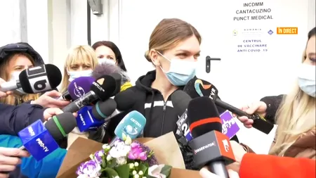 Simona Halep s-a vaccinat împotriva COVID-19: Sper ca oamenii să se vaccineze. Este spre binele tuturor