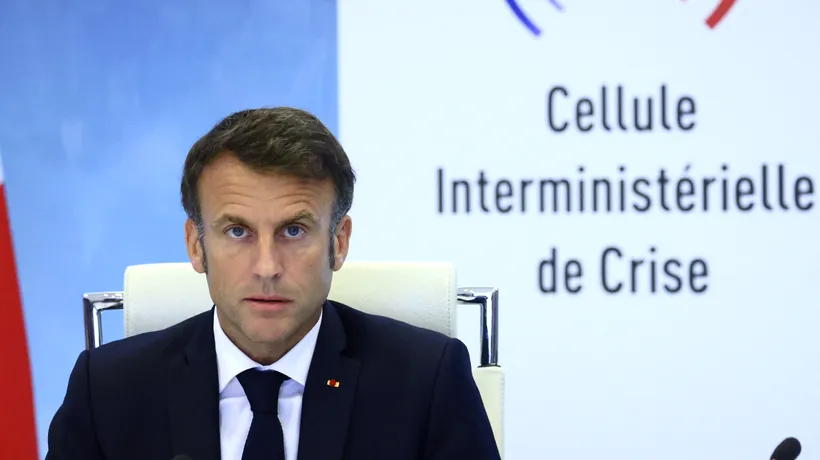 După turbulențe, Macron vine cu răspunsul. Președintele Franței vrea să pedepsească financiar familiile copiilor delincvenți