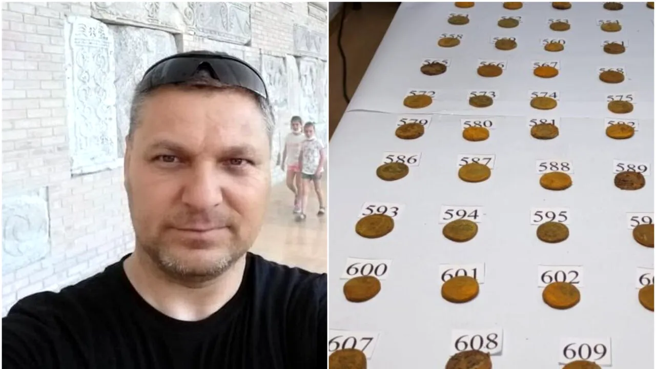 Un constănțean a predat statului un tezaur cu sute de monede romane, dar a ajuns în instanță pentru recompensă. Ce s-a întâmplat după descoperire