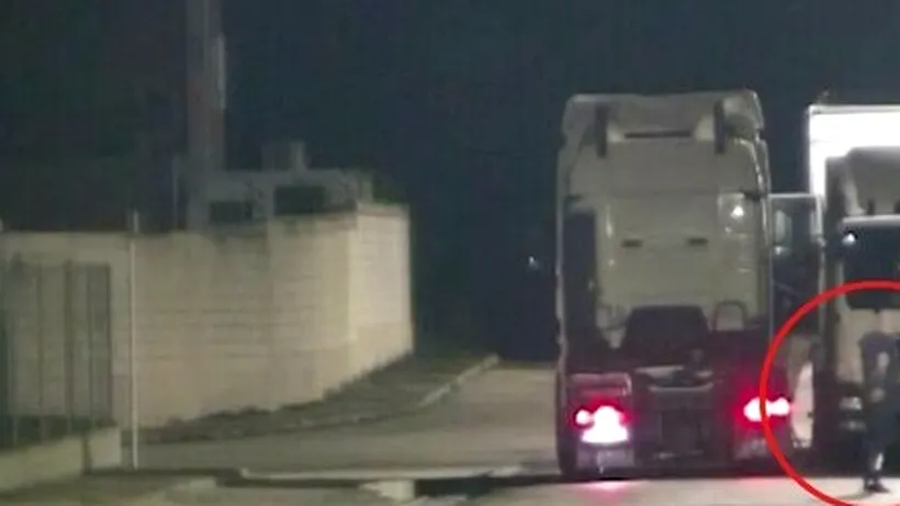 VIDEO | Un șofer român de TIR a furat 2.200 de litri de motorină din camioane, în Spania