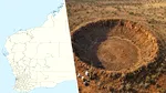 În 2007, un geolog a observat un cerc uriaș pe Google Earth, cu diametrul de 260 de metri. În 2012, minerii au descoperit acolo ceva neobișnuit