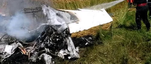 Un avion s-a prăbușit în Brașov. Două persoane au murit