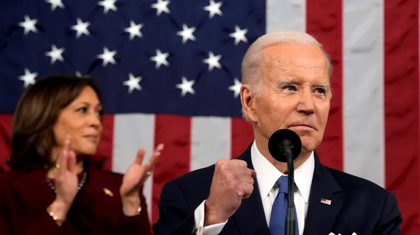 FOTO VIDEO | Joe Biden, huiduit în Congres la discursul despre STAREA UNIUNII. El a făcut apel la unitate, a reafirmat sprijinul pentru Ucraina şi întărirea NATO