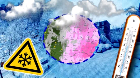 Când scăpăm de zăpadă. Meteorologii ANM, prognoză în exclusivitate pentru Gândul